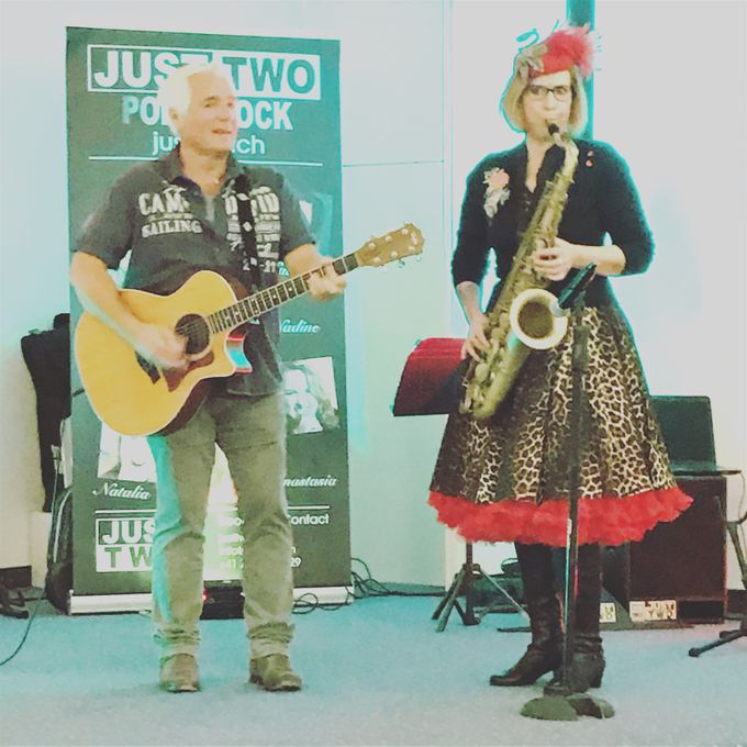 Mit Just Two in Morschach, Firmenanlass